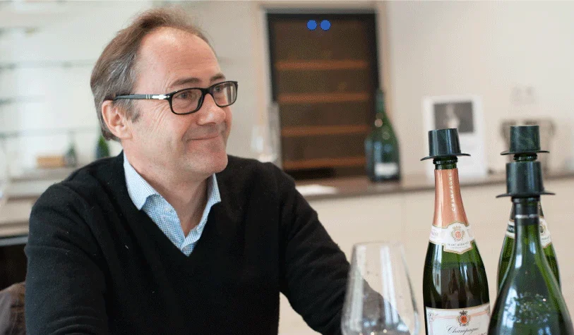 Jean-Paul Hébrart s lahvemi Champagne Marc Hébrart